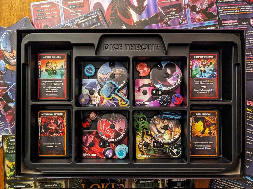 Caja 1 - Marvel Dice Throne