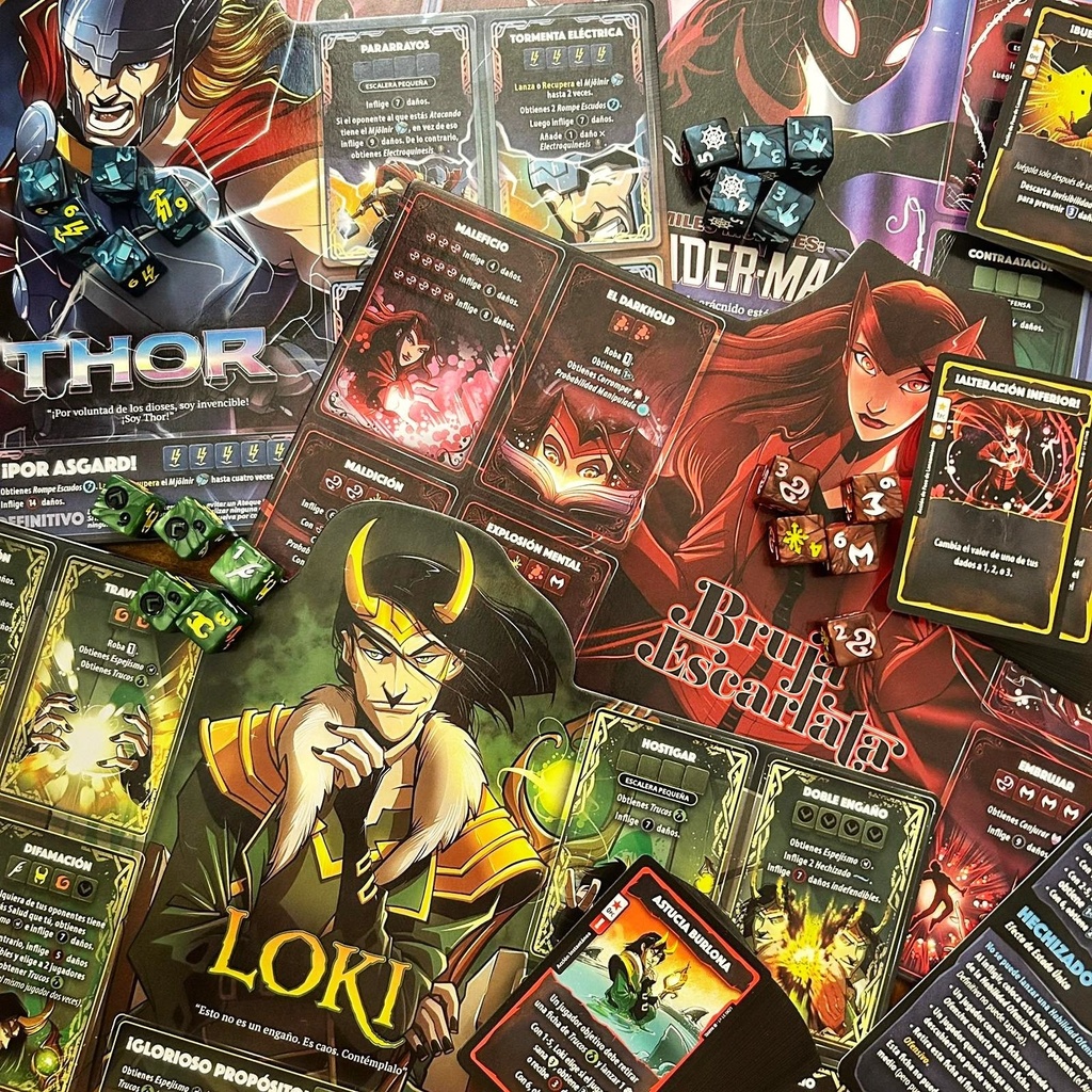 Caja 1 - Marvel Dice Throne