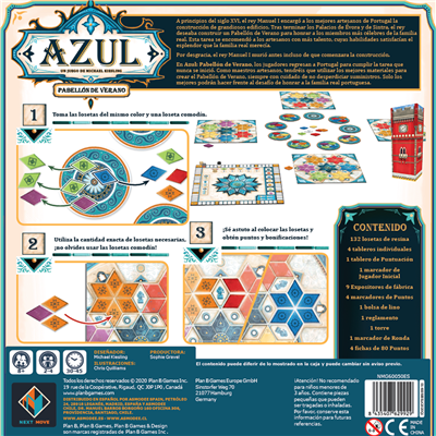 Azul 4: Pabellón de verano