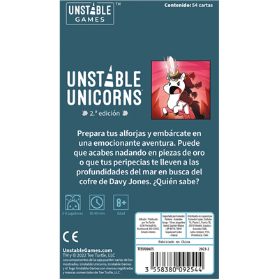Unstable Unicorns: Aventuras