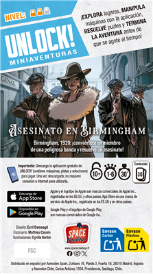 Unlock! Mini: Asesinato en Birmingham
