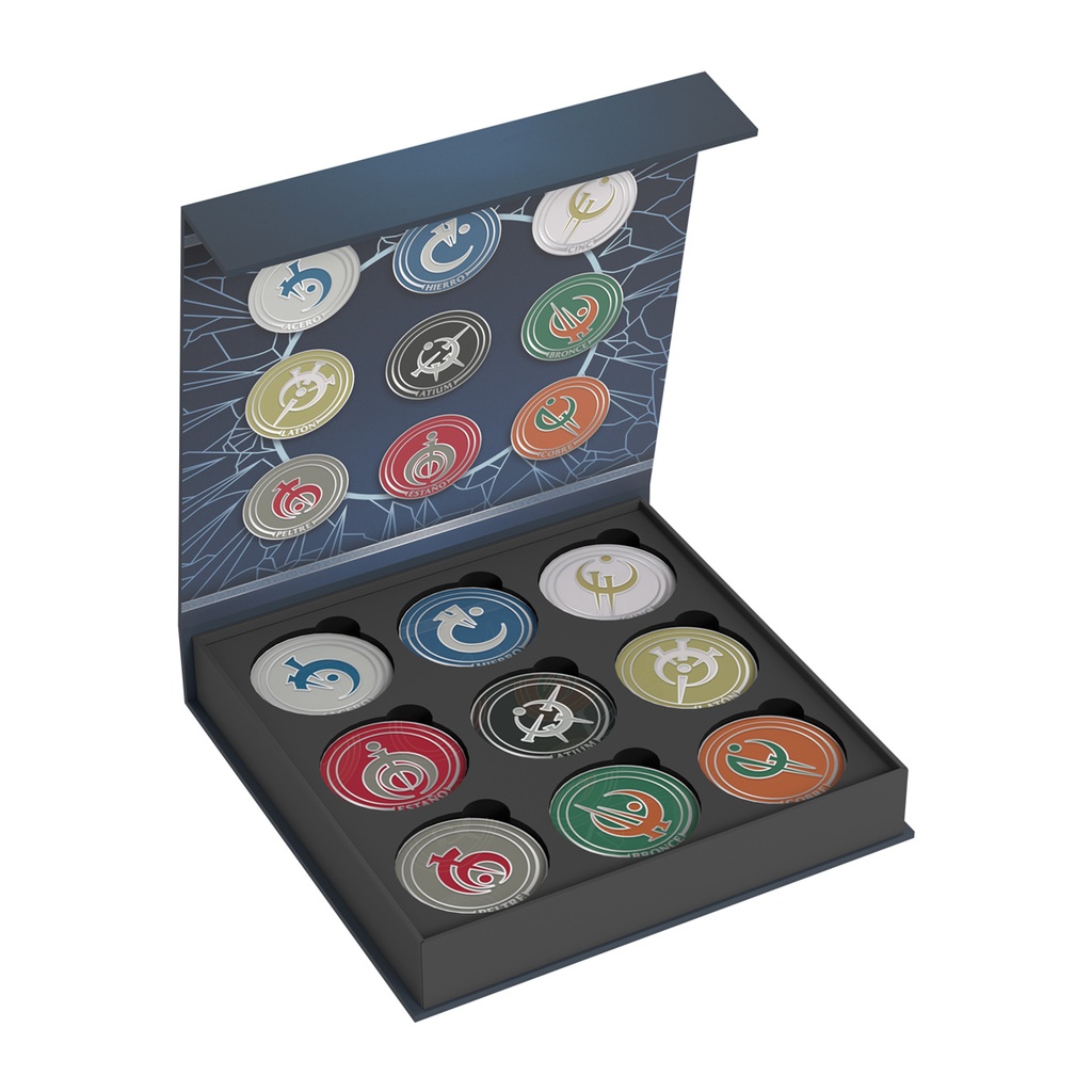 Nacidos de la Bruma Fichas de Metal