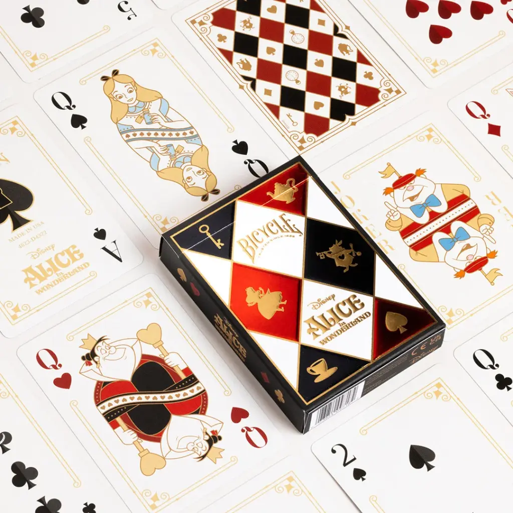 Naipes Bicycle Disney Alice in Wonderland