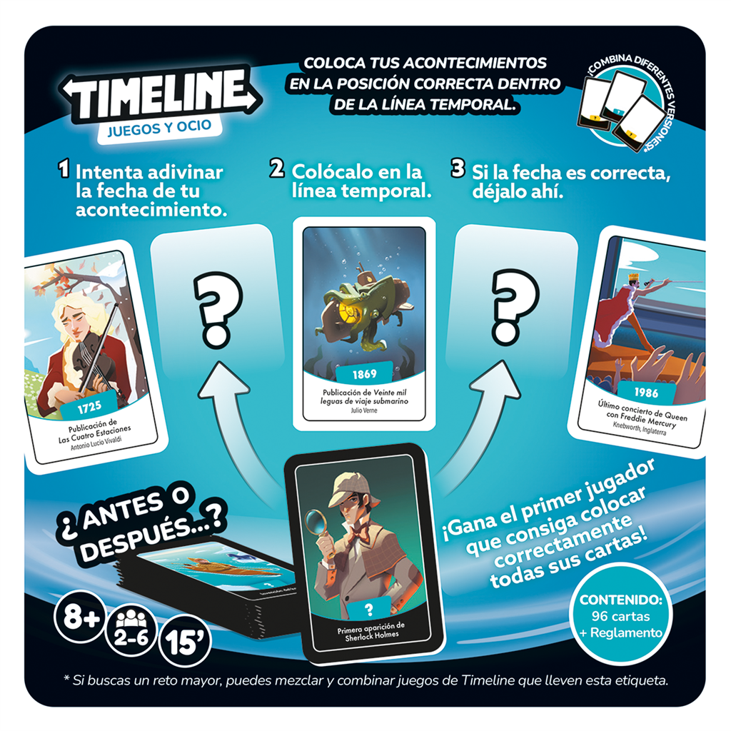 Timeline Juegos y ocio