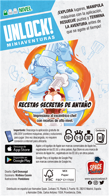 Unlock! Mini: Recetas secretas de antaño