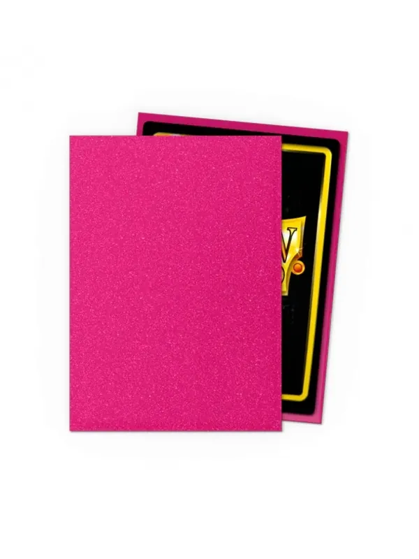 Dragon Shield Fundas Standard Sparkles Pink Sapphire 100u