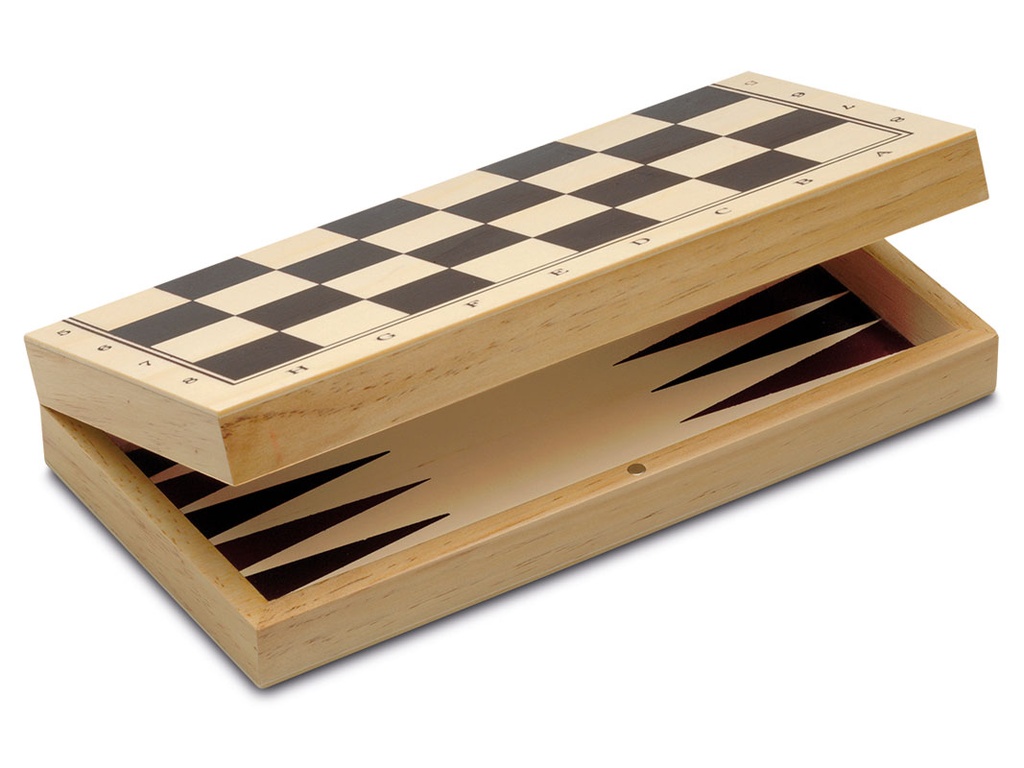 3en1 Ajedrez Damas Backgammon
