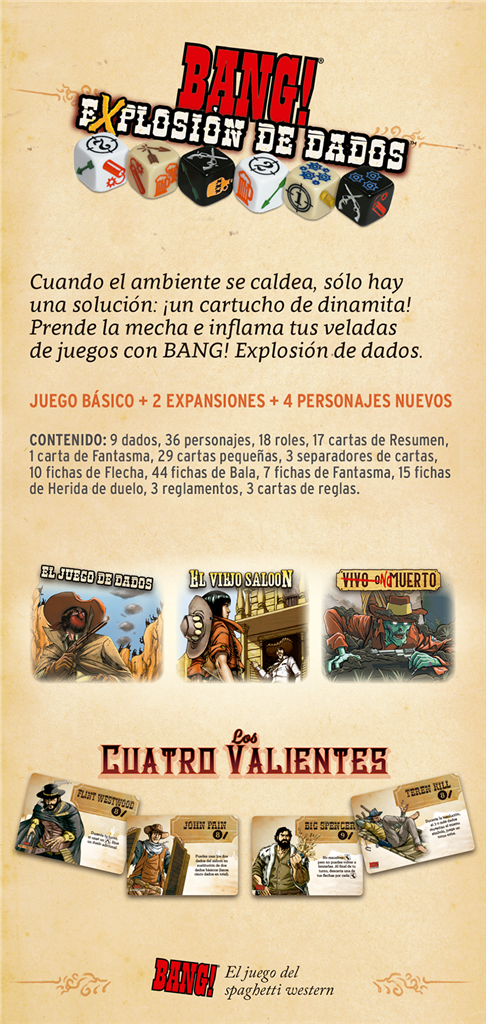 Bang! Explosión de dados