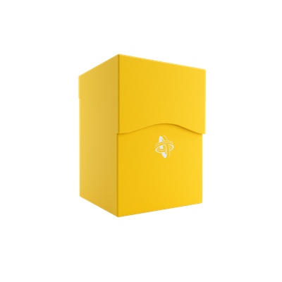 Gamegenic Caja de mazo 100+ Amarillo