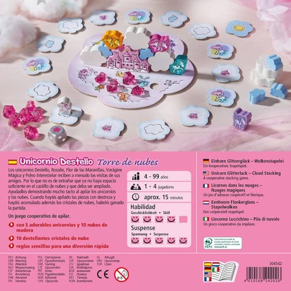 Unicornio Destello: Torre de nubes