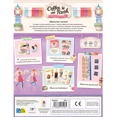 Coffee Rush: Tartas deliciosas