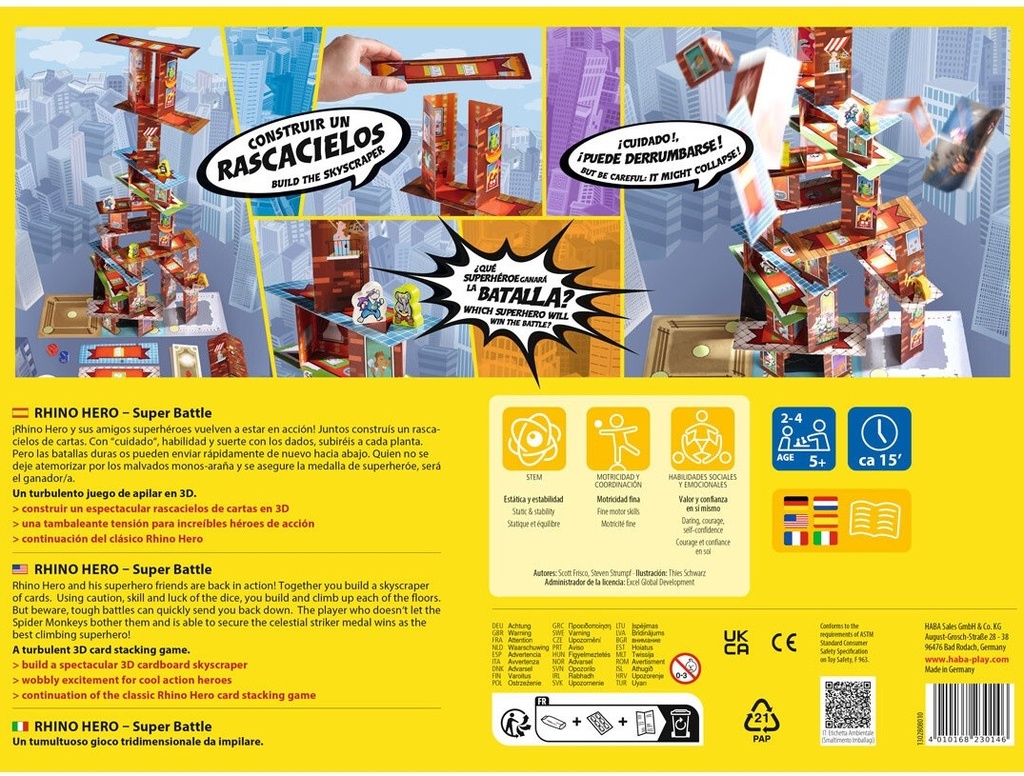 Rhino Hero Super Battle