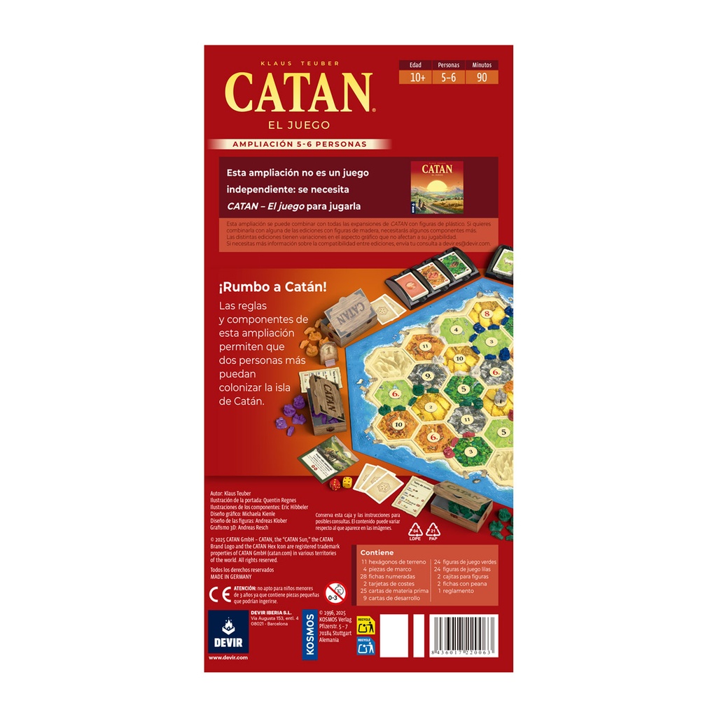 Catan exp. 5-6 Jugadores