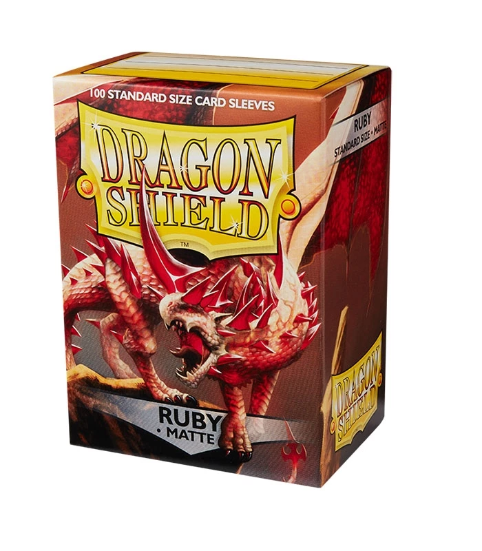 Dragon Shield Fundas Standard Ruby 100u