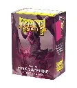 Dragon Shield Fundas Standard Sparkles Pink Sapphire 100u