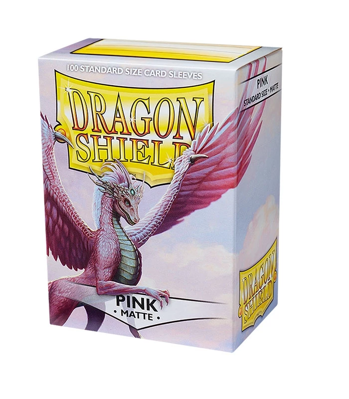 Dragon Shield Fundas Standard Matte Pink 100u