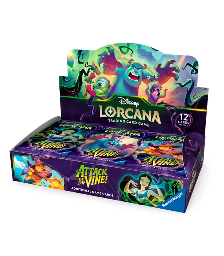 Lorcana S13 - Attack of the Vine! - Booster Display