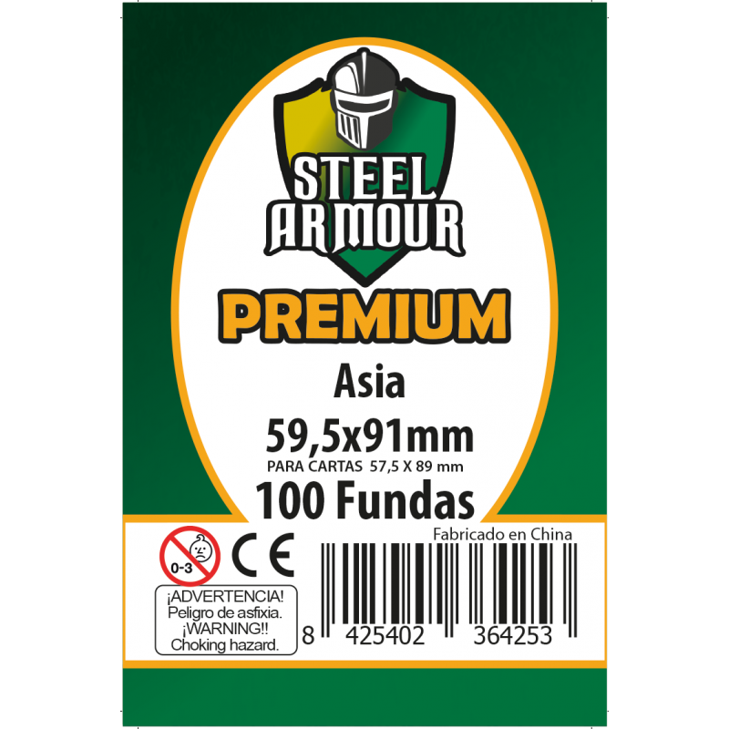 Fundas Asia Steel Armour Premium 100u