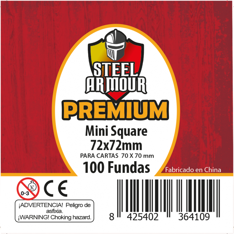 Fundas Steel Armour  Square Mini (72x72mm)