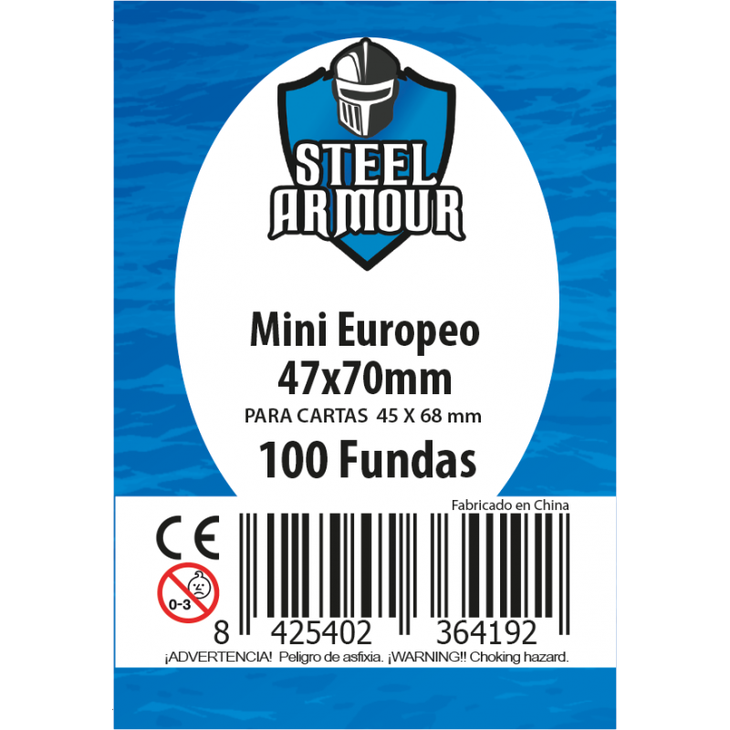 Fundas Steel Armour Mini Europeo (47x70mm)