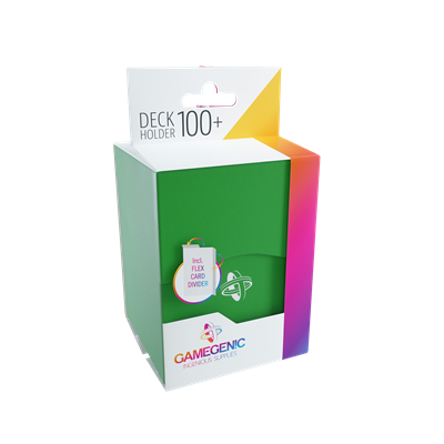 Gamegenic Caja de mazo 100+ Verde