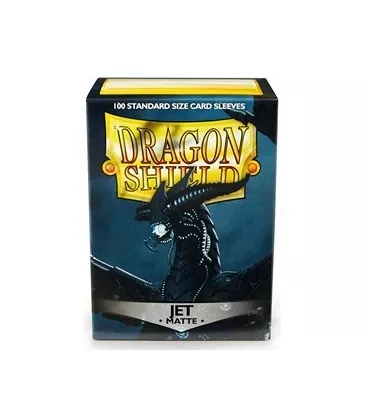 Dragon Shield Fundas Standard  Matte Negro 100u