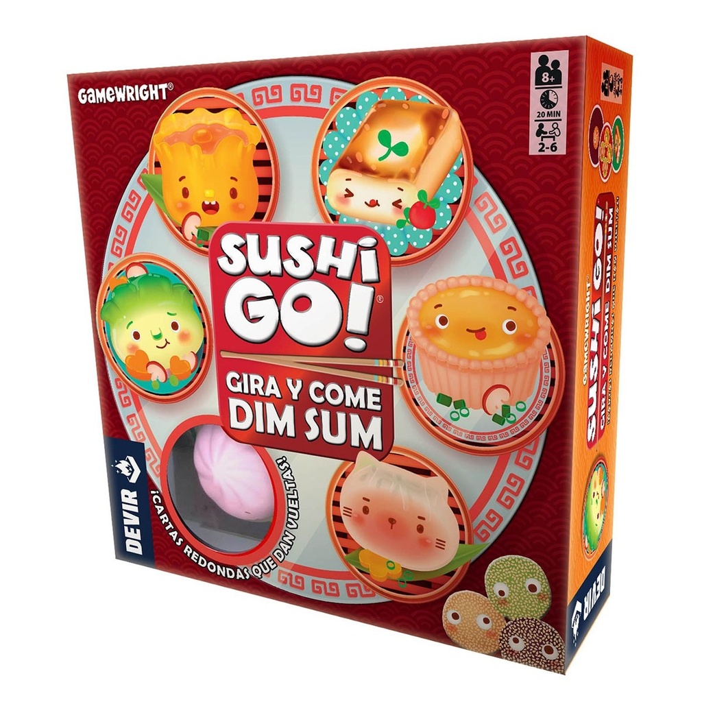 Sushi Go gira y come Dim Sum