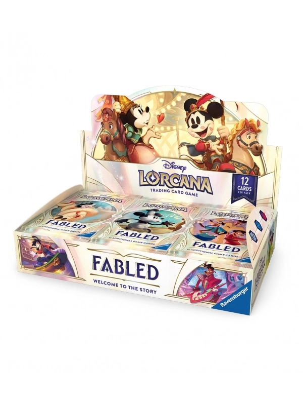 Lorcana caja de sobres S9 Fabled