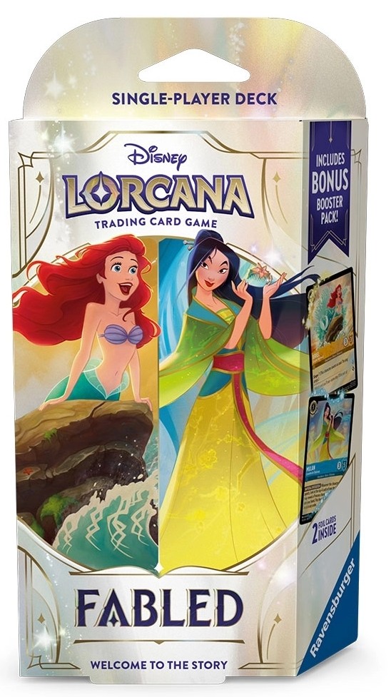 Lorcana mazo Ámbar/Zafiro S9 Fabled