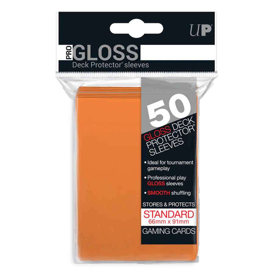 Ultra Pro - Fundas Standard Naranja 50u