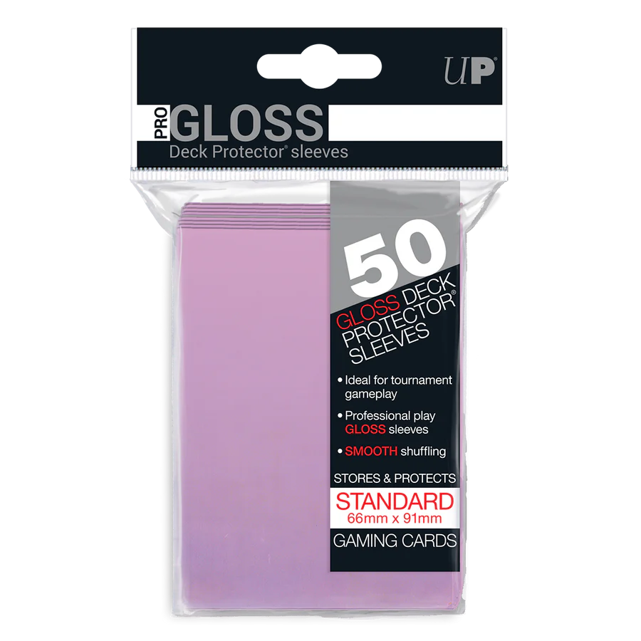 Ultra Pro - Fundas Standard Rosa brillante 50u