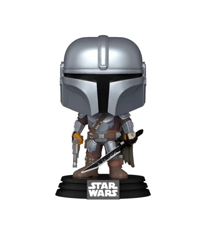 Funko Pop! The Mandalorian with Dark Saber - Star Wars