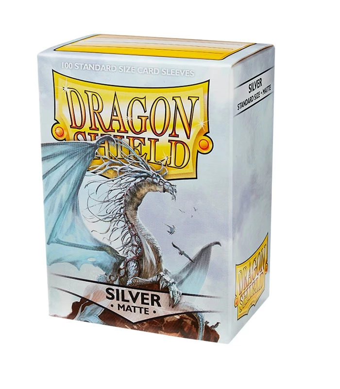 Dragon Shield Fundas Standard Matte Plata