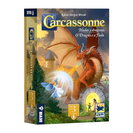 Carcassonne Exp. 3 Dragones y Hadas
