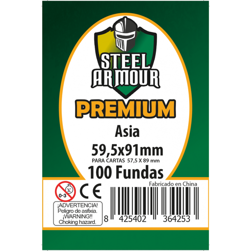 Fundas Asia Steel Armour Premium 100u