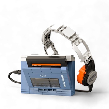 Retro Models: Portable Cassette Player