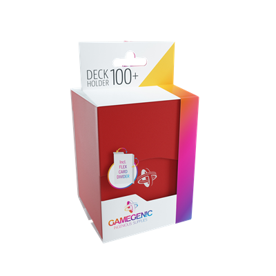 Gamegenic Caja de mazo 100+ Red