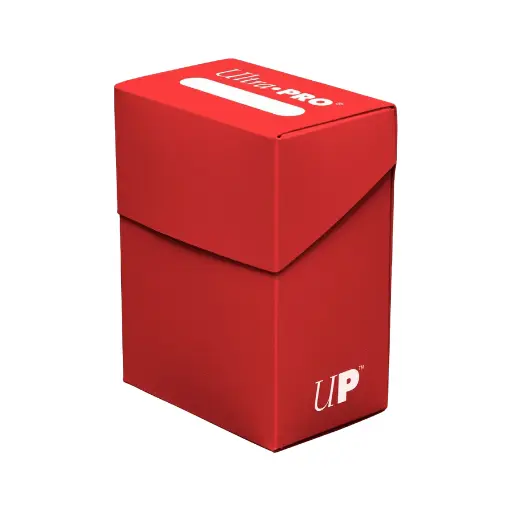 Ultra Pro - Caja de Mazo New Solid Rojo