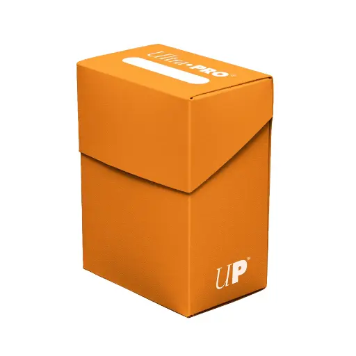 Ultra Pro - Caja de Mazo New Solid Naranja