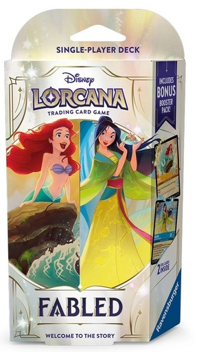 Lorcana mazo Ámbar/Zafiro S9 Fabled