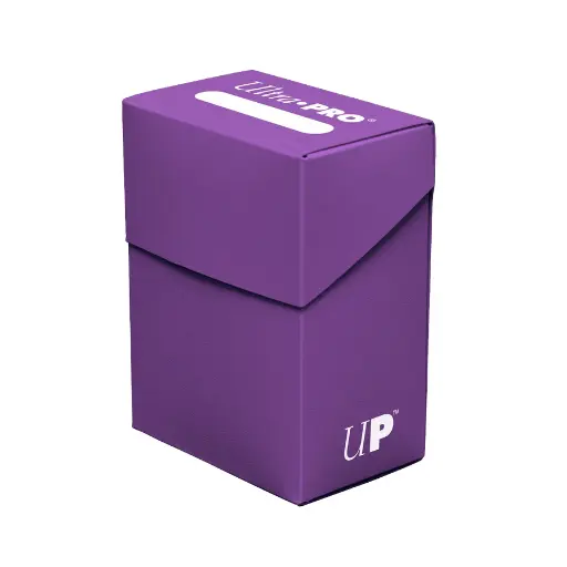 Ultra Pro - Caja de Mazo New Solid Morado