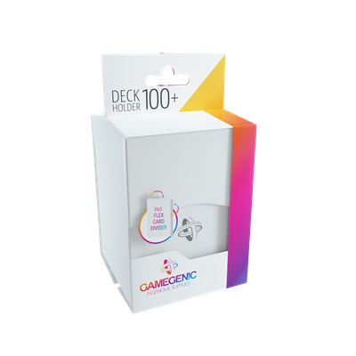 Gamegenic Caja de mazo 100+ Blanco