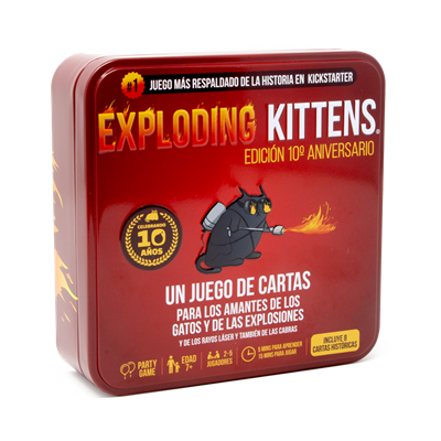 Exploding Kittens Ed. 10º Aniversario