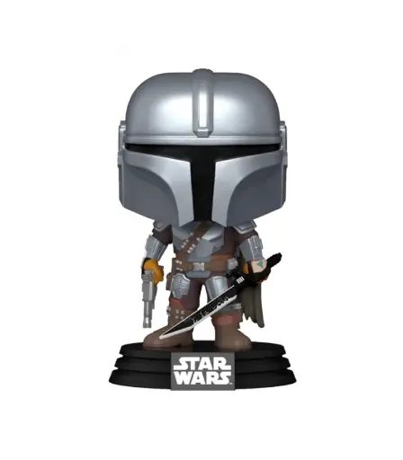Funko Pop! The Mandalorian with Dark Saber - Star Wars
