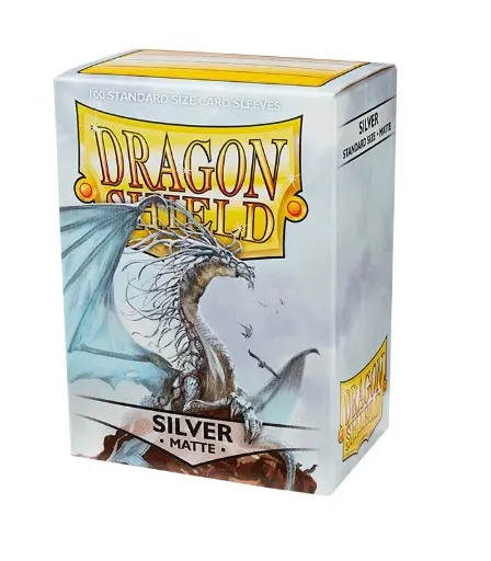 Dragon Shield Fundas Standard Matte Plata